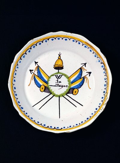Płyta La Montaigne (ceramiczna) autorstwa French School