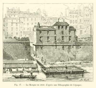 Kostnica w 1830 r., ze współczesnej litografii autorstwa French School