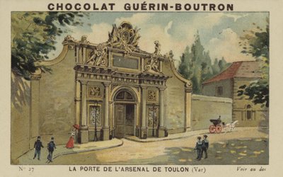 Brama Arsenału Tulonu, Var autorstwa French School