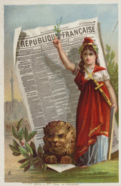 Republika Francuska autorstwa French School