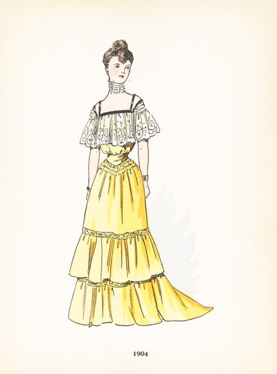 Moda damska, 1904 autorstwa French School