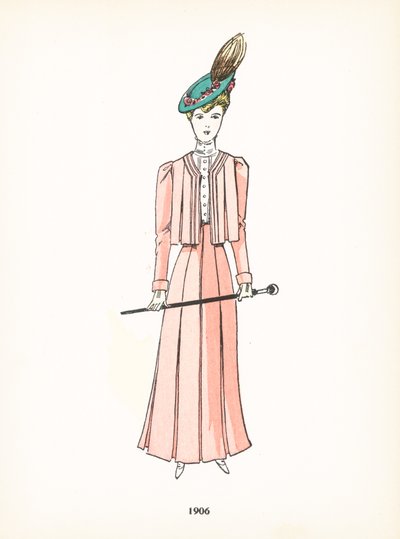 Moda damska, 1906 autorstwa French School