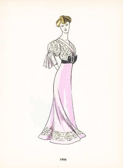 Moda damska, 1906 autorstwa French School
