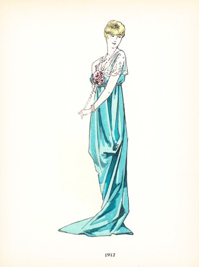 Moda damska, 1912 autorstwa French School