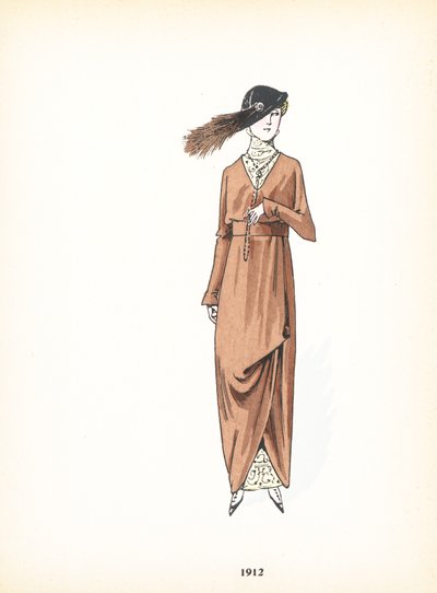Moda damska, 1912 autorstwa French School