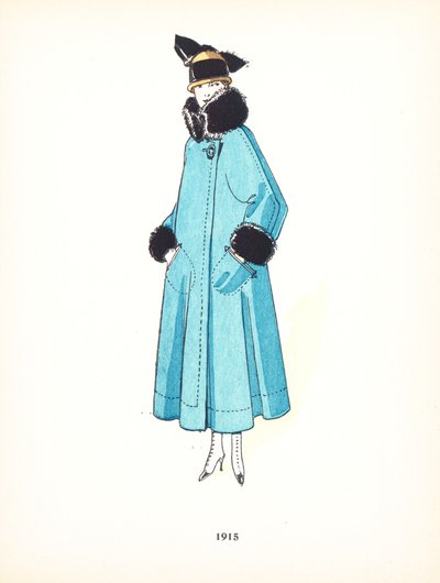 Moda damska, 1915 autorstwa French School