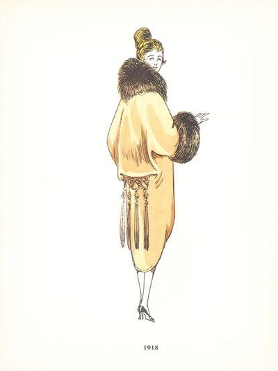 Moda damska, 1918 autorstwa French School