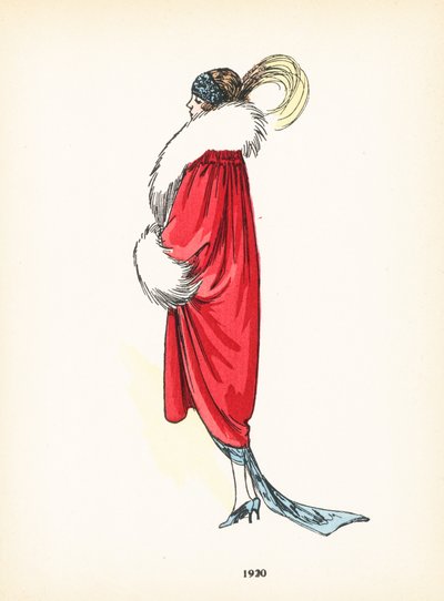 Moda damska, 1920 autorstwa French School