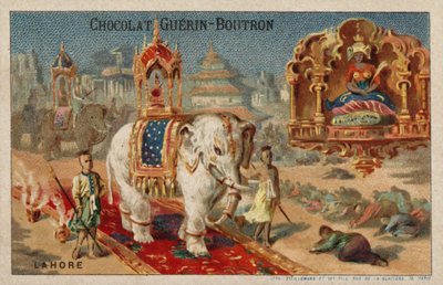 Lahore (chromolitho) autorstwa French School