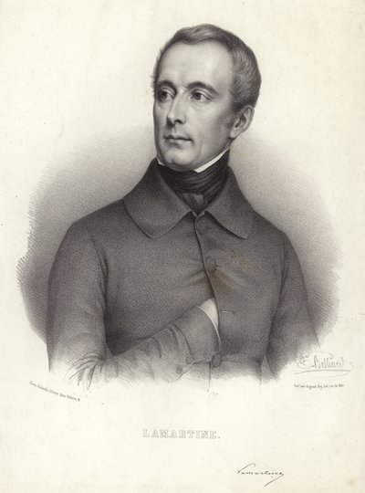 Lamartine autorstwa French School