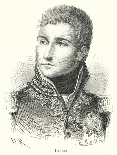 Lannes (grawerowanie) autorstwa French School