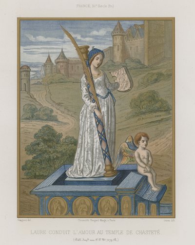 Laura w Świątyni Czystości autorstwa French School