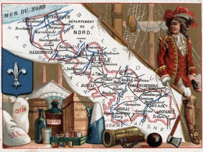 Le Nord (59), Nord Pas De Calais (Nord-Pas de Calais), Francja. Portret Jeana Barta (Jan Bart lub Jan Baert autorstwa French School