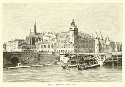 Gmach sądu w 1859 r. autorstwa French School