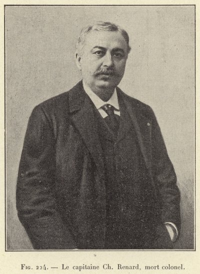 Kapitan Ch Renard, martwy pułkownik (rycina) autorstwa French School