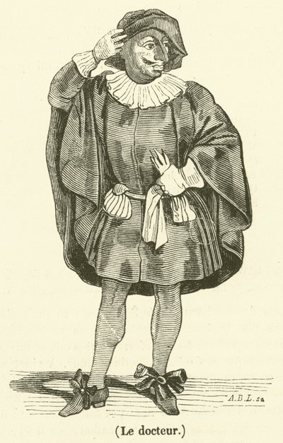 Doktor (grawerunek) autorstwa French School