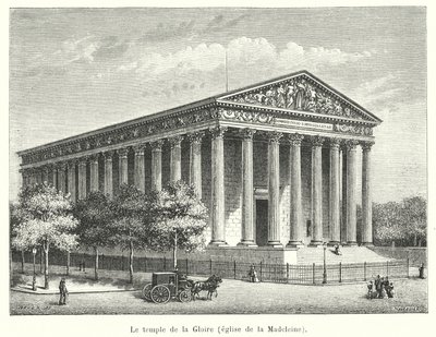 Świątynia Chwały, kościół św. Magdaleny autorstwa French School