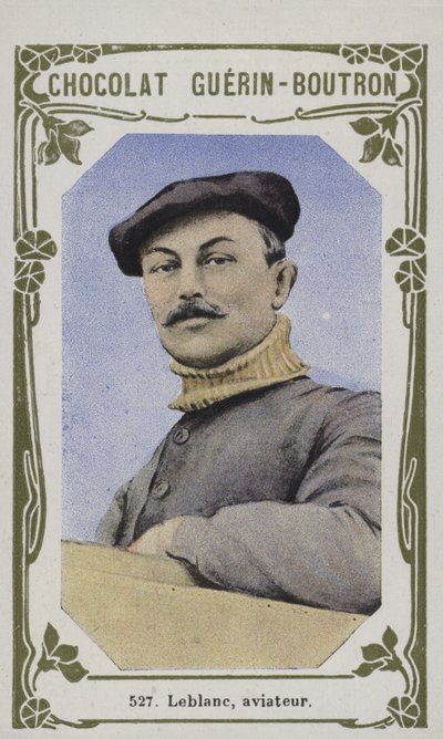 Leblanc, lotnik (kolorowe zdjęcie) autorstwa French School