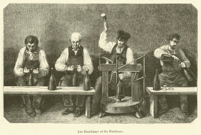 Rzeźnicy i Policzkowie (grawerowanie) autorstwa French School