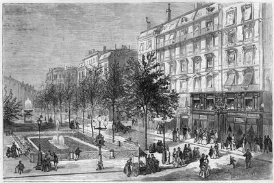Les Bouillons: restauracja Maison Gailleton na Place de Lyon. Rodan (69) autorstwa French School
