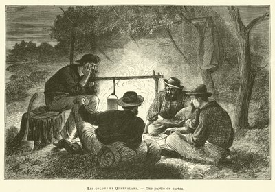 The Settlers Of Queensland (grafika) autorstwa French School