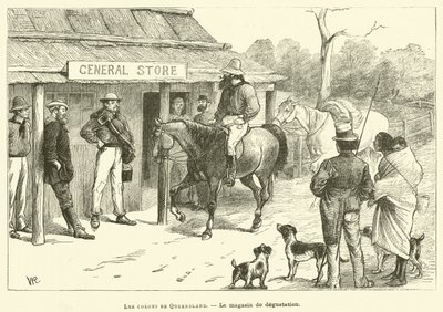 The Settlers Of Queensland (grafika) autorstwa French School