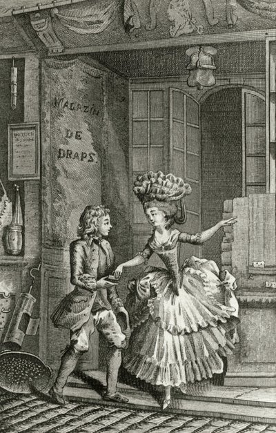 Wyzwolenie - w „Historii dzień po dniu kobiety Republiki Francuskiej”, Restif de La Bretonne (1734-1806), Genewa 1791-1794. autorstwa French School