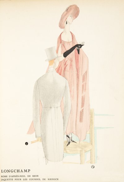 Longchamp, z kolekcji talerzy modowych autorstwa French School