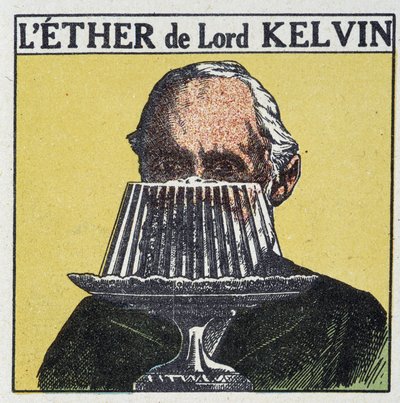 Lord Kelvin (William Thomson) i pojęcie eteru związane z galaretką – w „Energia, jej przemiany, jej zastosowania” Arnoulda, wyd. Kołdra, XX wiek autorstwa French School