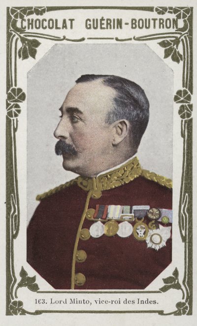 Lord Minto, wicekról Indii (kolorowe zdjęcie) autorstwa French School