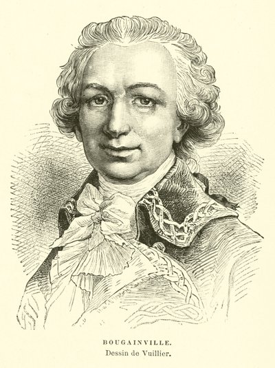 Louis Antoine de Bougainville, francuski admirał i odkrywca autorstwa French School