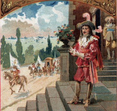 Ludwik XIII (1601-1643) spędził noc 5 czerwca autorstwa French School