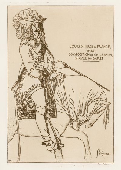 Ludwik XIII, król Francji, 1640 autorstwa French School