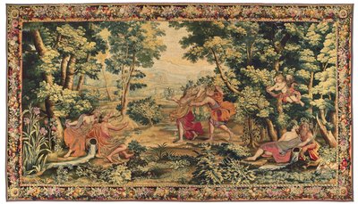 Mitologiczny gobelin Ludwika XIV, Gobeliny lub Beauvais, koniec XVII wieku autorstwa French School
