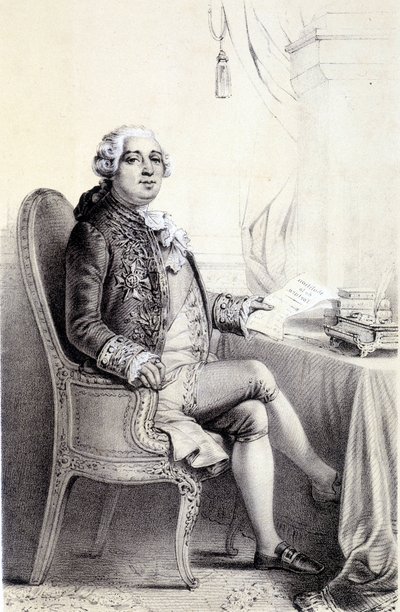 Ludwik XVI w „”Galeria Historyczna Rewolucji Francuskiej”” Albert Maurin autorstwa French School