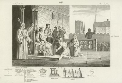 Ludwik X z Francji emancypuje poddanych, 1315 autorstwa French School