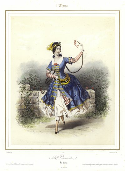 Louise Fitz James w Pas Ventien, Annals of the Opera autorstwa French School