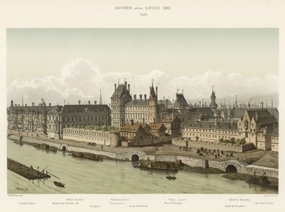 Luwr za Ludwika XIII, 1622 autorstwa French School