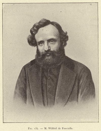 M Wilfrid de Fonvielle (Grawerowanie) autorstwa French School