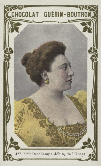 Madame Deschamps-Jehin, de lOpera (kolorowe zdjęcie) autorstwa French School