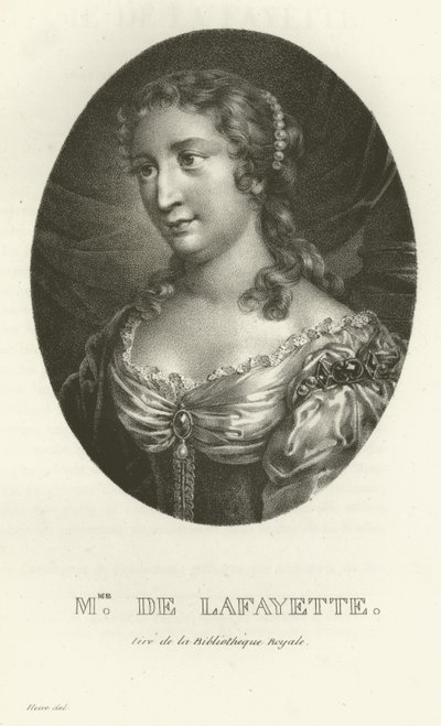 Madame de Lafayette autorstwa French School