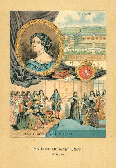Madame de Maintenon autorstwa French School