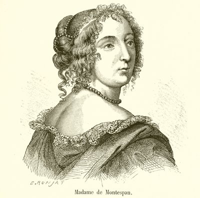 Madame de Montespan autorstwa French School