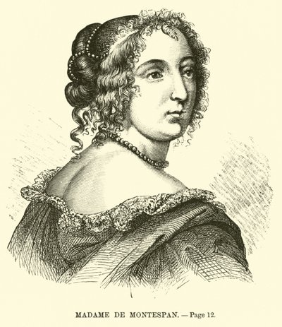 Madame de Montespan autorstwa French School