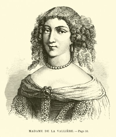 Madame de la Vallière autorstwa French School