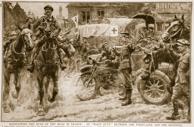 Utrzymanie panowania na drogach we Francji: na służbie punktowej między linią ognia a rezerwą, 1914-19 autorstwa French School