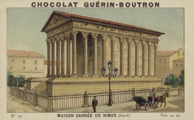 Kwadratowy Dom Nimes, Gard autorstwa French School