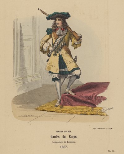 Dom Króla, Ochroniarze, Kompania Tresmes autorstwa French School