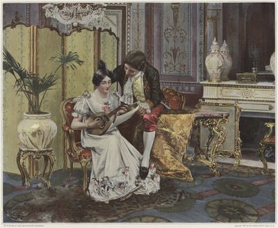 Lekcja mandoliny autorstwa French School