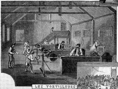 Fabryka tytoniu, Paryż autorstwa French School